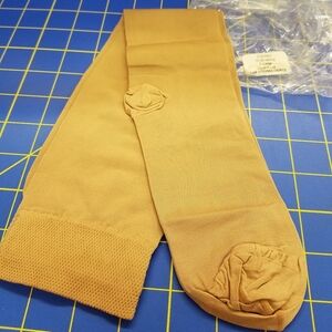 Compression Brown Knee High Closed Toe XL 15-20 mmHg Stock 1504